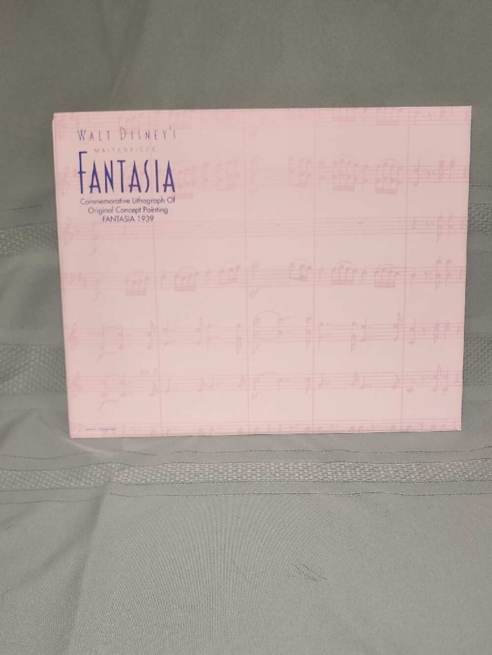 Disney Fantasia Deluxe LaserDisc with Sorcerer Mickey Artwork - Blue - Picture 3 of 6
